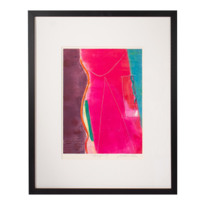 Abstract Monoprint by Andrea Geer