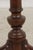 Biggs Scallop Tilt Top Mahogany Candle Stand Table For Sale - Image 9 of 12