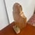 Reclaimed Live Edge Wood Sculpture + Stone Base For Sale - Image 12 of 12