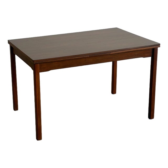 Danish Teak Extendable Dining Table For Sale