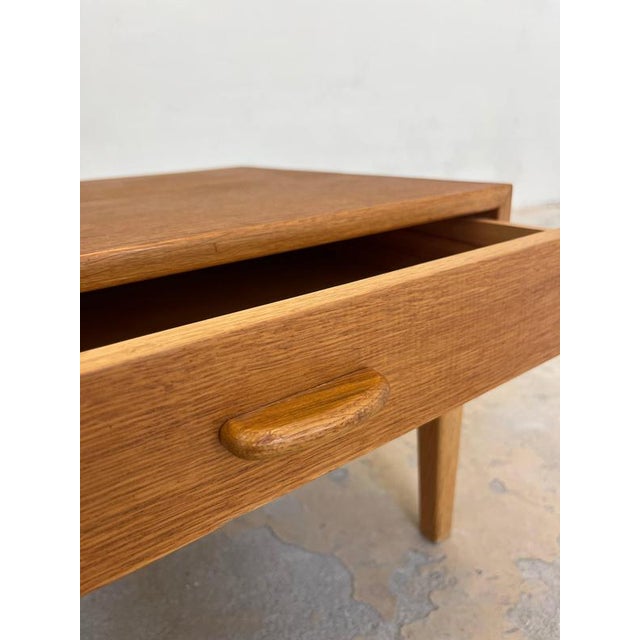 Brown Oak Sideboard, Sweden, 1960s For Sale - Image 8 of 11