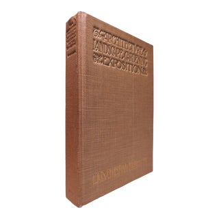 1910s Illustrated Book, Louis Christian Mullgardt's the Architecture and Landscape Gardening of the Exposition For Sale