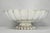 Vintage Reed & Barton Modern Silver Plated Oval Scalloped Pedestal Fruit Bowl. Circa Mid 20th Century. Measurements: 4.5"...