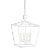 Currey & Company Currey & Company Denison White Small Chandelier For Sale - Image 4 of 7