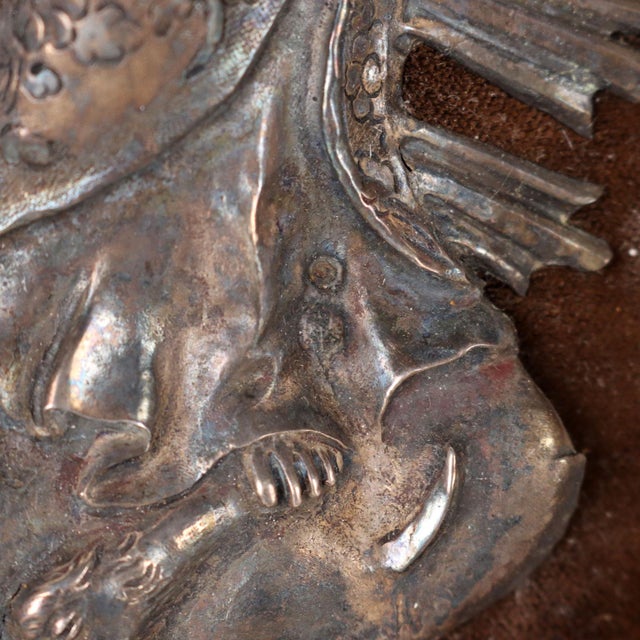 Silver Plaques, Italy, 19th Century, Set of 2 For Sale - Image 13 of 16