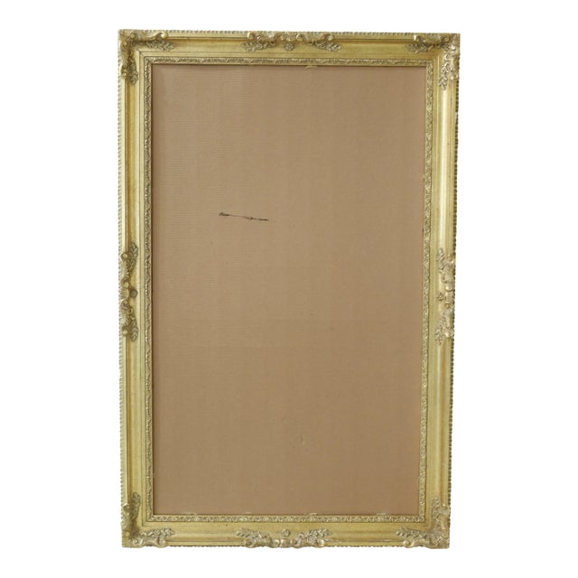 Large Gold Painting or Mirror Frame ~ Frame Only For Sale