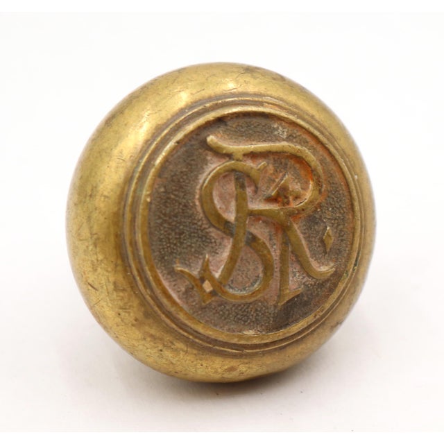 Antique emblematic Saint Regis Hotel door knob made between 1904 and 1927. The hotel was located on 2 East 55th Street,...