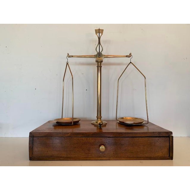 Balance Scale and Weights, 1900s For Sale - Image 3 of 3