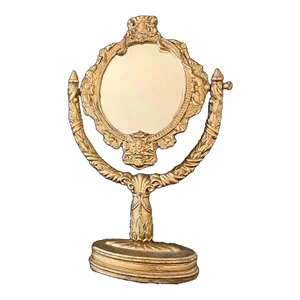 1920s Art Nouveau Table Mirror