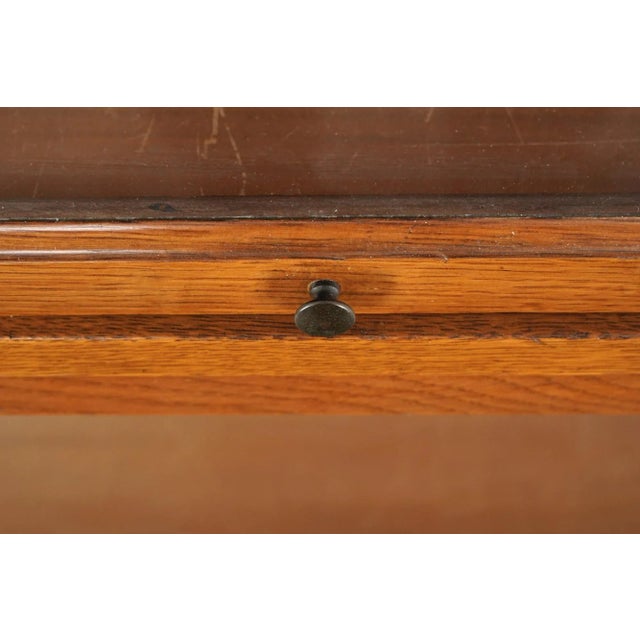 Mid 20th Century Antique Five Section Oak Macey Barrister Bookcase For Sale - Image 5 of 14