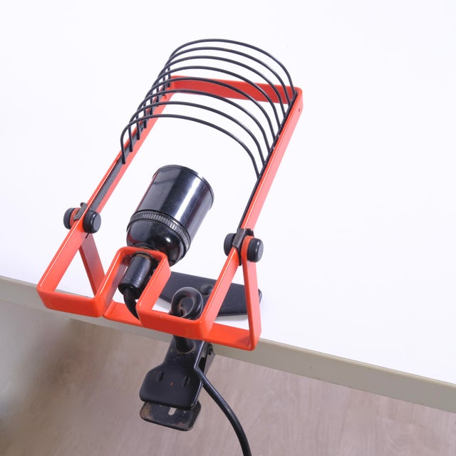 Mid-Century Modern Vintage Sintesi Spotlight Clamp Lamp by Ernesto Gismondi for Artemide For Sale - Image 3 of 18