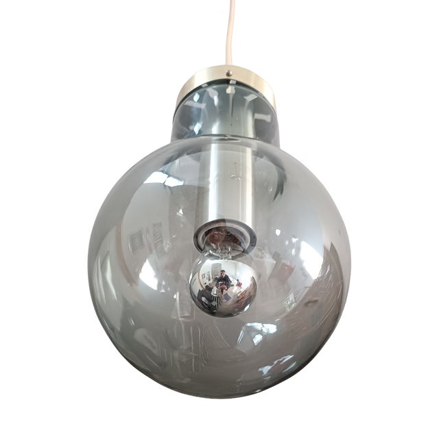 Lampe Suspendue Bulb by Frank Ligtelijn for Raak, 1970s For Sale