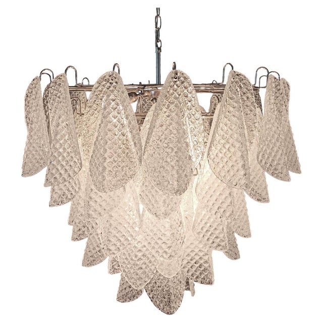 Italian Murano Glass Chandelier, 1970s For Sale - Image 16 of 16