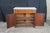 Antique American Victorian Oak & Marble Washstand Bedside Table Vanity Cabinet For Sale - Image 9 of 13