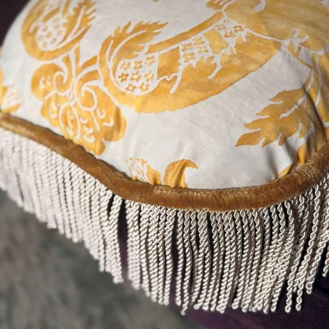 Lucinda Cushion by Sohil Design For Sale - Image 6 of 7