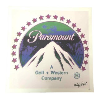 1990s After Andy Warhol "Paramount Classic" Lithograph For Sale