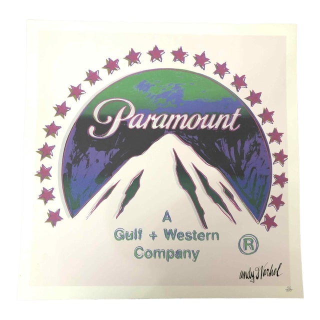 1990s After Andy Warhol "Paramount Classic" Lithograph For Sale