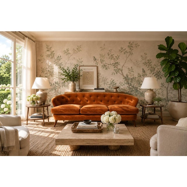 Mid-Century Modern Concha Sofa in Hardwood & Camel Mohair by Joaquim Tenreiro, Brazil, 1960s – Lot 333B For Sale - Image 3 of 17