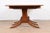 Drexel Georgian Mahogany Triple Pedestal Extension Dining Table, Newly Refinished For Sale - Image 9 of 13