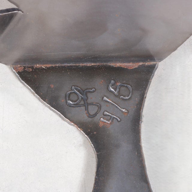 Guido Hafner, Mensch Mit Mensch (Human with Human), 1990s, Metal For Sale - Image 15 of 16