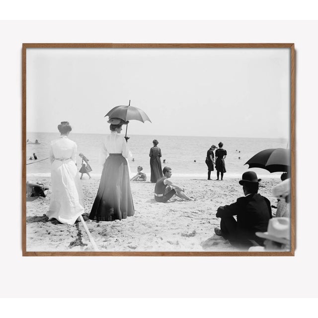 Not Yet Made - Made To Order Vintage Beach Photo For Sale - Image 5 of 5