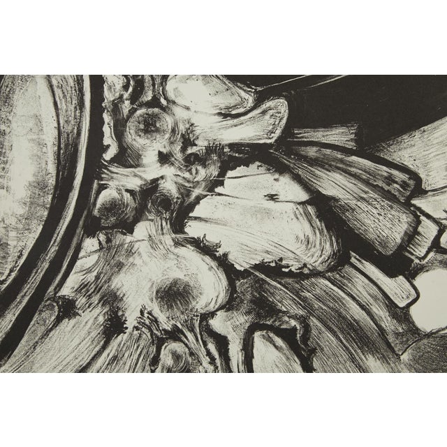 Mid 20th Century Mid Century Block Print #49 Revised Edition Unknown Artist 1958 on Watercolor Paper For Sale - Image 5 of 7