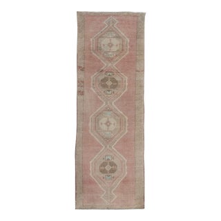 Vintage Turkish Rug 4'1" x 11'7" For Sale