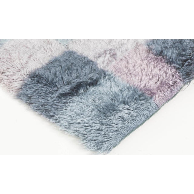 Modern Swedish-Inspired Rya Pile Wool Rug by Doris Leslie Blau For Sale In New York - Image 6 of 9
