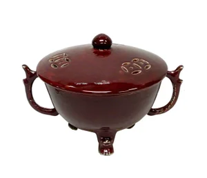 Chinese Ancient Ding With Dragon Handles and Legs