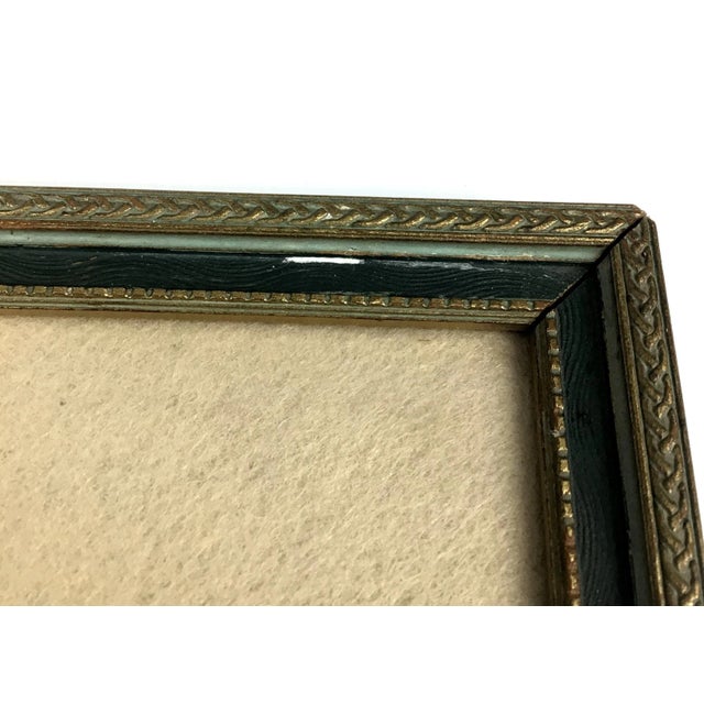 Wood Antique Framed Hand Crocheted Textile Work of Art For Sale - Image 7 of 11