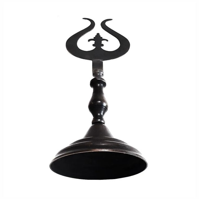 Turkish Brass Finial, Mid 20th Century For Sale - Image 12 of 12