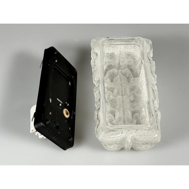 Space Age German Wall Sconce from Glashütte Limburg, 1970s For Sale - Image 16 of 18