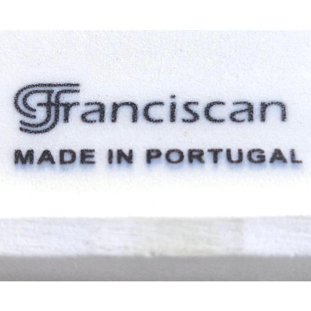 1980s Vintage Franciscan Desert Rose Rectangular Serving Platter For Sale - Image 5 of 5