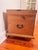Brown Spanish Colonial Style Wood Trunk With Ornate Iron Hardware For Sale - Image 8 of 12