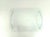 Glass Transparent Glass Tray in the style of Fontana Arte, Italy, 1980s For Sale - Image 7 of 10