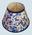 Brunschwig & Fils Floral Lampshades With Navy Velvet Trim, Styled After Brunschwig & Fils, a Pair (New) For Sale - Image 4 of 6