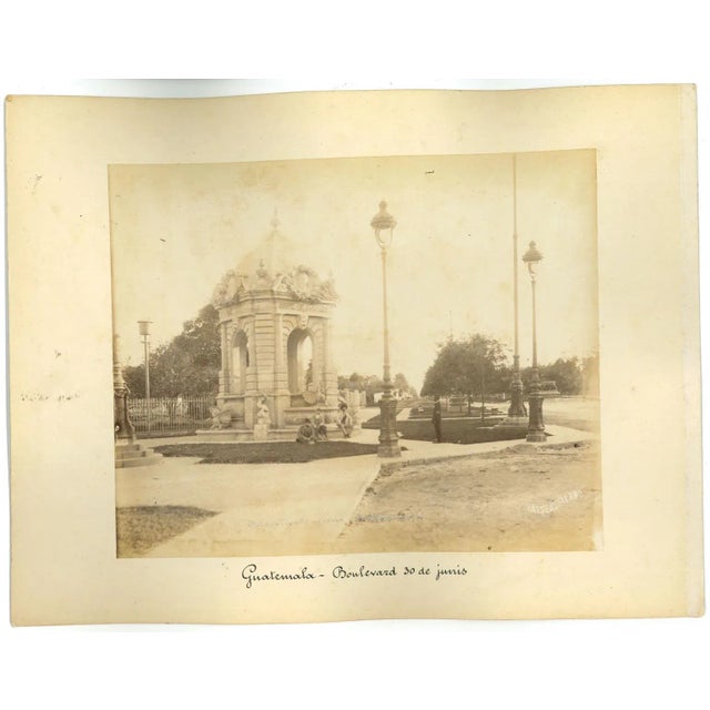 Ancient Views of Guatemala City is a set of two original albumen prints made in 1880s. Prints in very good condition,...