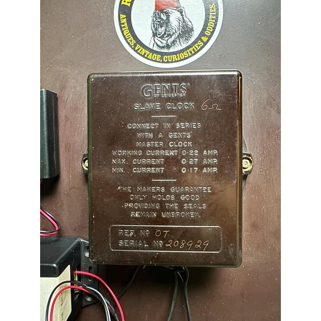 Welsh Railway Clocks by Gents of Leicester, 1950s For Sale - Image 10 of 11