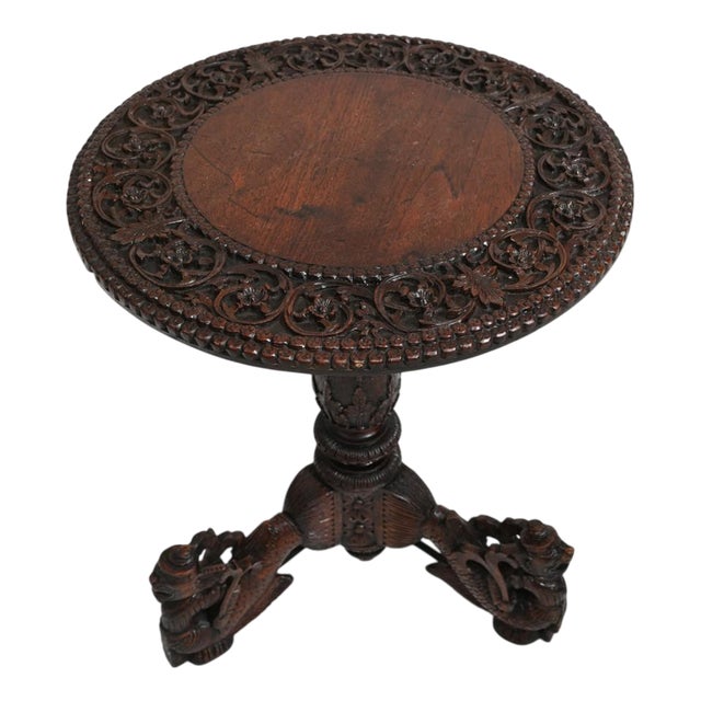 Antique Burmese Table, 1840 For Sale