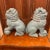 Pair of Turquoise Foo Dogs For Sale - Image 4 of 5