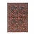 1990's Floral Gulshan Ayub Pak-Persian Black/Black Wool Rug - 4'8'' X 7'1'' For Sale