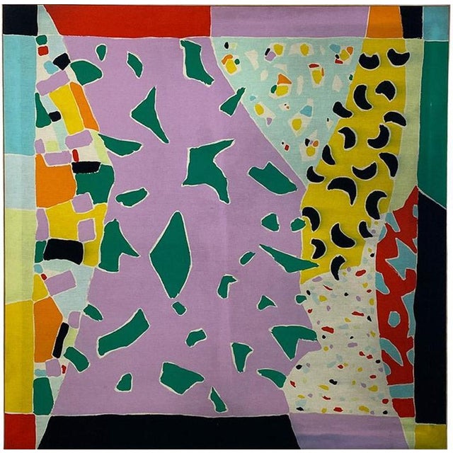 1980s, Fabric and Wood For Sale - Image 14 of 14