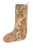 Boho Chic Terracotta & Red Accent Vintage Kilim Christmas Stocking, Cream Wool, 11.8 X 17.7 in – One of a Kind Turkish Decor For Sale - Image 3 of 6