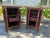 Chinese Antique Pair of Mahogany Lacquer Cabinets For Sale - Image 9 of 10