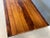 Mid-Century Modern Late 20th Century Rosewood Walnut and Chrome Milo Baughman Style Dining Table For Sale - Image 3 of 8