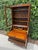 Vintage Uk Imported Edwardian Style Bureau Bookcase/Secretary Desk For Sale - Image 9 of 18