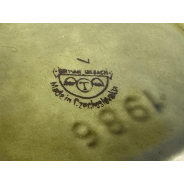 Forest Green Mid-Century Bowl by Ditmar Urbach, 1986 For Sale - Image 8 of 9