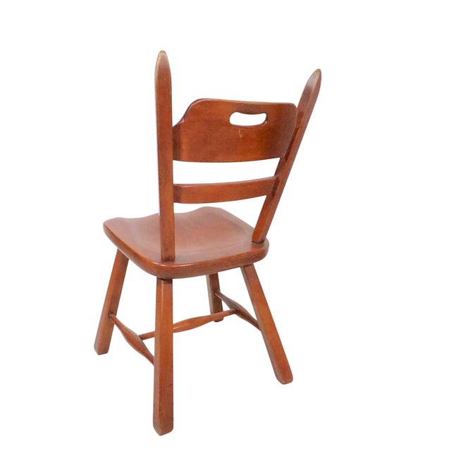 Set of Six Herman DeVries Cushman Colonial Dining Chairs With Early Metal Tag For Sale - Image 13 of 17