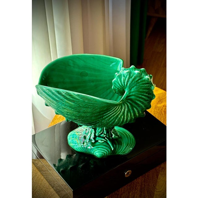 Art Deco Nautilus Shell Centrepiece from Wedgwood, England, 1930s For Sale - Image 6 of 18