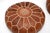 Vintage Moroccan Leather Ottoman Stools, 1970, Set of 2 For Sale - Image 6 of 9